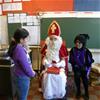 Sint en Piet op school